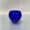 Clover Handblown Glass Bowls - Cobalt Blue
