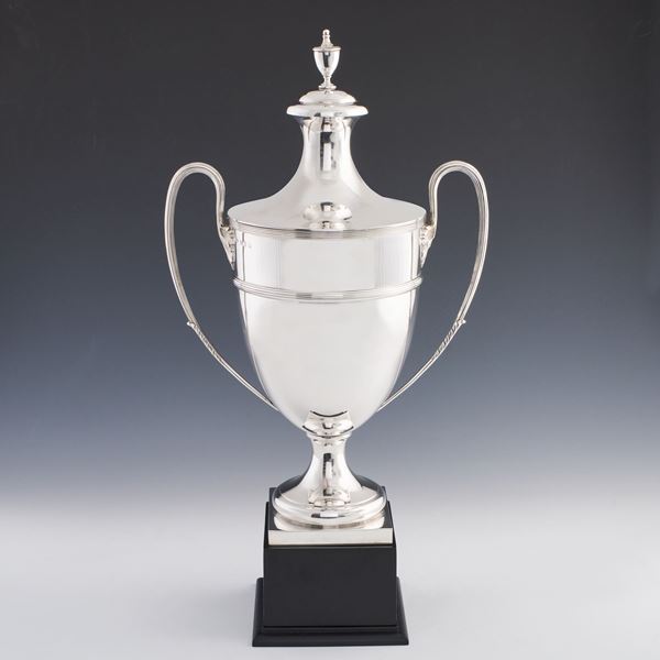 The 'Charles' Neoclassical Style Sterling Silver Trophy
