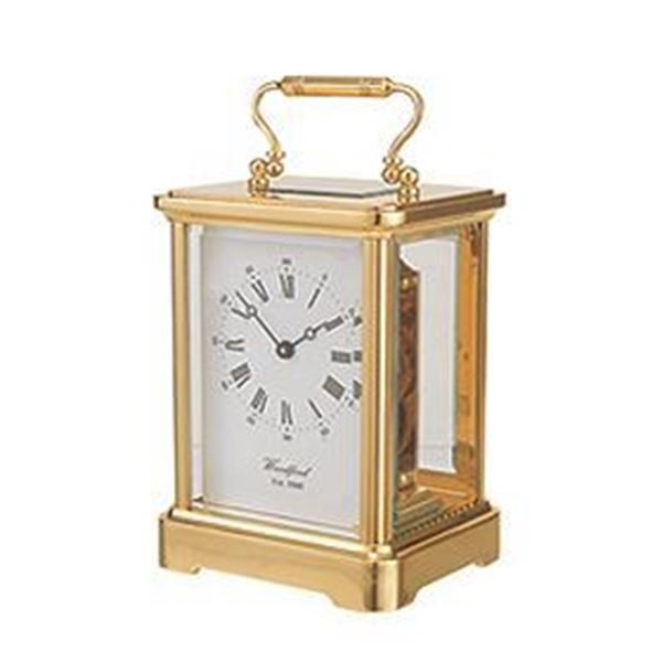 Brass carriage clock