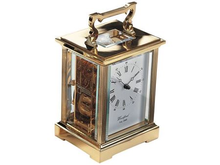 Brass carriage clock