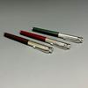 Sterling silver and leather pen