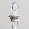 Burford Teardrop Crystal Decanter with a Sterling Silver Neck