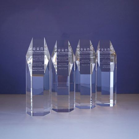 Crystal Hexagonal Tower