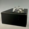 Engraved cufflinks Angle