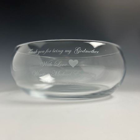 Phoebe Clear Glass Bowl