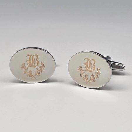 Nickel Plate Cufflinks