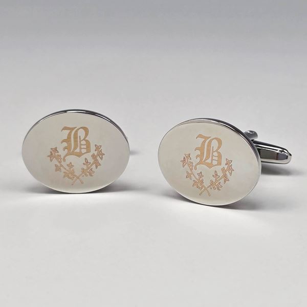 Nickel Plate Cufflinks