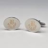 Nickel Plate Cufflinks