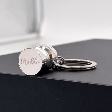 Cork key ring