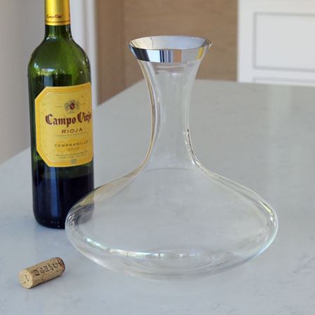 Monaco Carafe with silver trim