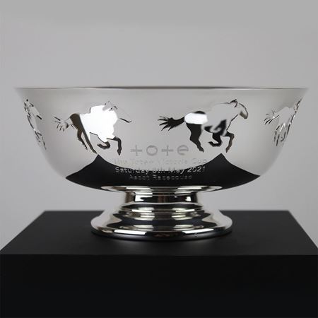 Silver Plate Racing Revere Bowl