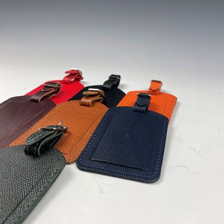 Leather Luggage Label