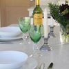 Green Windsor Wine Glass