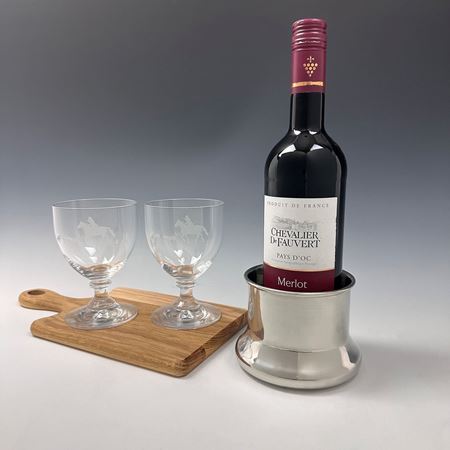 Chilham Wine Bottle Coaster