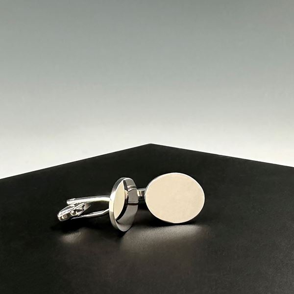 Nickel Plate Cufflinks