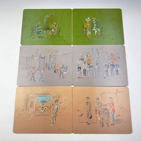 Picture of Abbie Hart exclusively for the MCC  - Table Mats (set of 6)