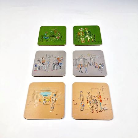 Picture of Abbie Hart exclusively for the MCC  - Coasters (set of 6)