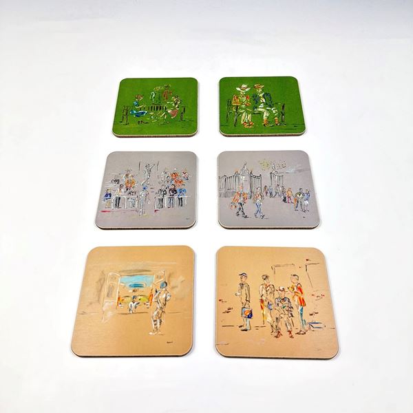 Picture of Abbie Hart exclusively for the MCC  - Coasters (set of 6)